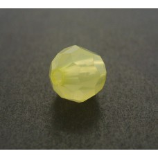 Acrylperle, 8mm, gelb opal